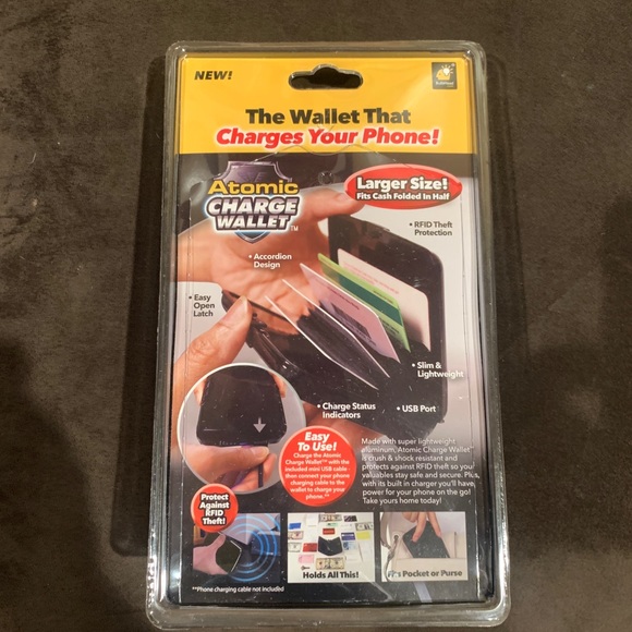 Atomic charging wallet - Picture 1 of 2
